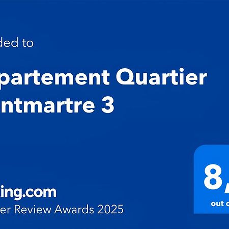 Appartement Quartier Montmartre 3 Free Netflix Paris Eksteriør billede